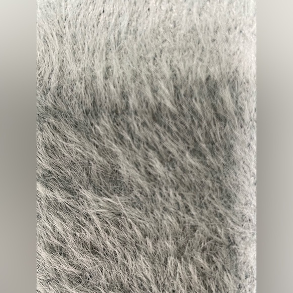 Fuzzy Cropped Cardigan Sweater SM - Picture 7 of 7
